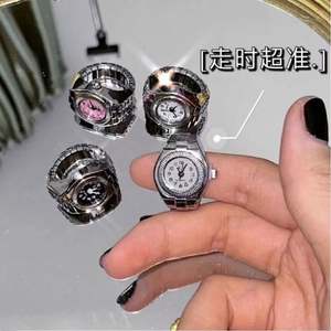 Bague Punk Mini Rétro Élastique Résistante à l'Eau, Nouveau Style Européen et Américain, Vente en Gros, Cadeau de Fiançailles et de Mariage - Product Image 3