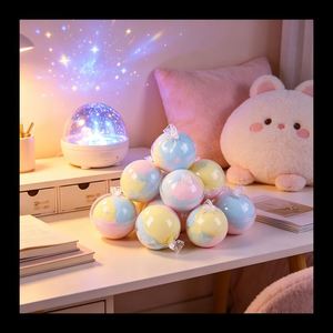 Crystal Mochi Sensory Sphere Clear Crunchy Fidget Toy Calming Texture Portable Meeting Relaxation Companion Daily - Product Image 2