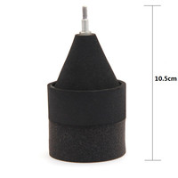 Pointes de flèches souples en mousse Linkboy Archery pour la chasse et le tir sportif CS, noires