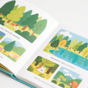 ECO-Friendly Impresión personalizada Servicios para colorear Diseño Dibujo Actividad Ilustración <span class=keywords><strong>Cuento</strong></span> <span class=keywords><strong>de</strong></span> hadas Cartón Tapa dura Niños - Product Image 3