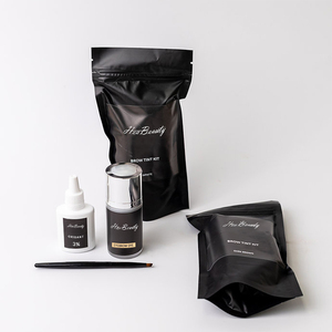 Kit Profesional Personalizado para Teñir Cejas y Pestañas, Tinte de Larga Duración a Prueba de Agua, Crema para Teñir Cejas con Efecto <span class=keywords><strong>Tatuaje</strong></span>, Marca Privada - Product Image 2