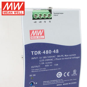 Mean Well-fuente de alimentación de carril din, fuente de alimentación conmutada <span class=keywords><strong>NDR</strong></span>/WDR/DRS/DRC/LCM/KNX series 10 ~ 960W AC/DC con certificados globales UPS - Product Image 2