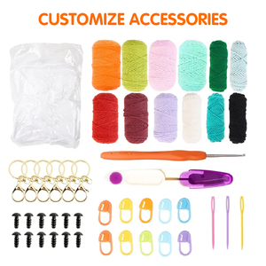Kits de Manualidades, Kits de Tejido y Costura al por Mayor, Kit de Manualidades con Forma de Elefante, Kit de Ganchillo con Hilo para el Día de Acción de Gracias - Product Image 6