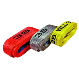 Sangle de levage en polyester haute ténacité la plus populaire de 1T à 12T avec certification TUV CE GS et ISO9001 - Product Image 1