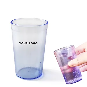 昇華タンブラー卸売バルク5オンス再利用可能なプラスチック小石タンブラーカップ