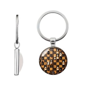 Chess-themed Accessory <b>Keychain</b> Fashionable Keyring Bag Pendant Accessory - Product Image 2