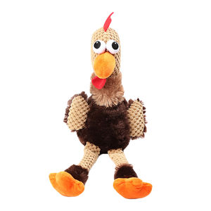 Online alışveriş ucuz fiyat yumuşak sert köpek çiğnemek Squeak tavuk peluş ağır köpek oyuncaklar - Product Image 6