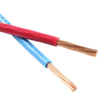 Cable Eléctrico Resistente al Fuego Directo de Fábrica, 1.5mm 2.5mm 4mm 10mm 25mm 50mm, Cables Eléctricos para Cableado Doméstico, PVC 450/750V THHN