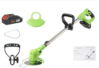 Tondeuse à gazon électrique sans fil 24V au lithium légère, 1500W, pour bricolage industriel, débroussailleuse télescopique