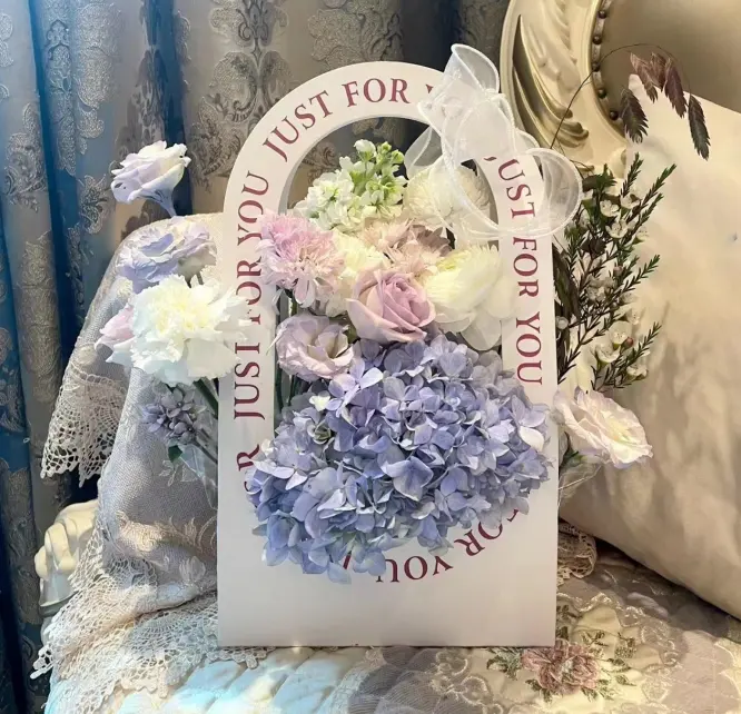 Kemasan Buket Bunga Kotak Hadiah untuk Pernikahan Valentine