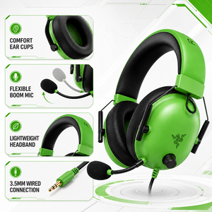 Auriculares para Juegos con Cable <span class=keywords><strong>Razer</strong></span> <span class=keywords><strong>BlackShark</strong></span> <span class=keywords><strong>V2</strong></span> <span class=keywords><strong>X</strong></span>, Sonido Envolvente 7.1, Controladores de 50 mm, Cancelación de Ruido, Baja Latencia, Control por Aplicación, Micrófono para Esports - Product Image 4