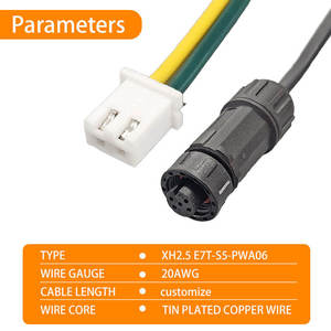 Harnais de câblage 12V personnalisé OEM pour moteur de machine, isolation PVC, indice de protection IP66, pour automobile, moto et appareils électroménagers - Product Image 4