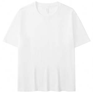 Fábrica al por mayor peso pesado sin marca en blanco de alta calidad 260GSM 100% algodón logotipo personalizado impresión camiseta para hombres - Product Image 2
