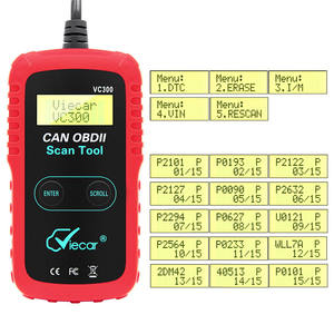 Viecar VC300 OBD2 자동 스캐너 ELM327 J1850 엔진 분석기 자동차 엔진 진단을위한 새로운 버전 진단 도구 - Product Image 4