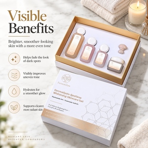 Conjunto de Cuidados com a Pele para Clareamento e Remoção de Manchas Escuras e <span class=keywords><strong>Melasma</strong></span> com Fermento 377, 577, TXA, Arbutin, Niacinamida, Glutationa e Nonapeptídeo-1 para Pele Opaca - Product Image 4