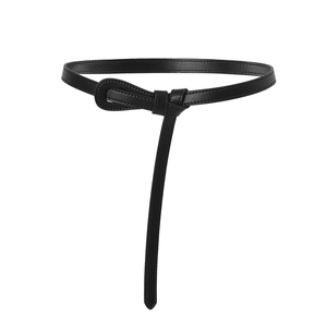 Nouvelle <span class=keywords><strong>ceinture</strong></span> <span class=keywords><strong>fine</strong></span> en <span class=keywords><strong>cuir</strong></span> de vachette pour <span class=keywords><strong>femme</strong></span> avec boucle en cuivre, style rétro élégant, spécial transfrontalier - Product Image 2