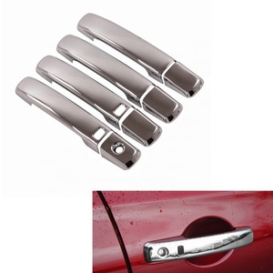 Cubiertas Cromadas ABS WZXD para Manijas de Puerta Laterales, Accesorios Exteriores para Qashqai 2007-2013 - Product Image 2