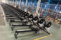 Máquina de remo comercial para gimnasio, equipo de fitness OEM con soporte del fabricante para cardio