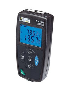 NEW-CA-STOCK CA 1822 CA1821 Ca1823 <b>THERMOMETER</b> 2 INPUTS KJTENRS THERMOCOUPLE - Product Image 3