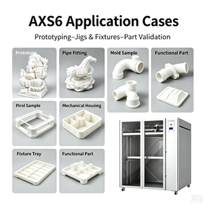 Impresoras 3D de Grado Industrial - Serie AXS6 Automática, Nuevo Modelo con Nivelación Automática, USB, 1 Año de Garantía, Compatible con Filamento PLA/TPU/Nylon - Product Image 5