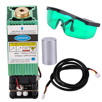 Grabador Láser de Diodo CNC de 3 Ejes 3020 con Control GRBL, Alta Precisión, Refrigeración por Aire, para Grabado en Madera, Acrílico, Cuero, Plástico y Papel (Nuevo DXF)