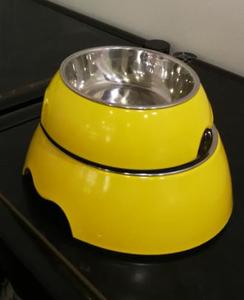 Çok renkli sağlam 100% A5 melamin köpek kase paslanmaz çelik kaymaz hayvan mama kasesi - Product Image 6