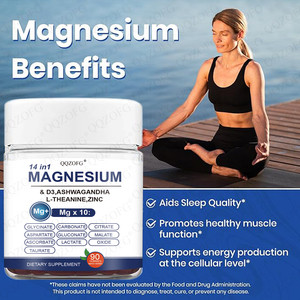 Gomitas de Magnesio <span class=keywords><strong>14</strong></span> en 1 de LDJ OEM Manufacturer, 10 Magnesio D3 Ashwagandha L-Teanina Zinc para Aliviar el Estrés y Mejorar el Sueño en Adultos - Product Image 5