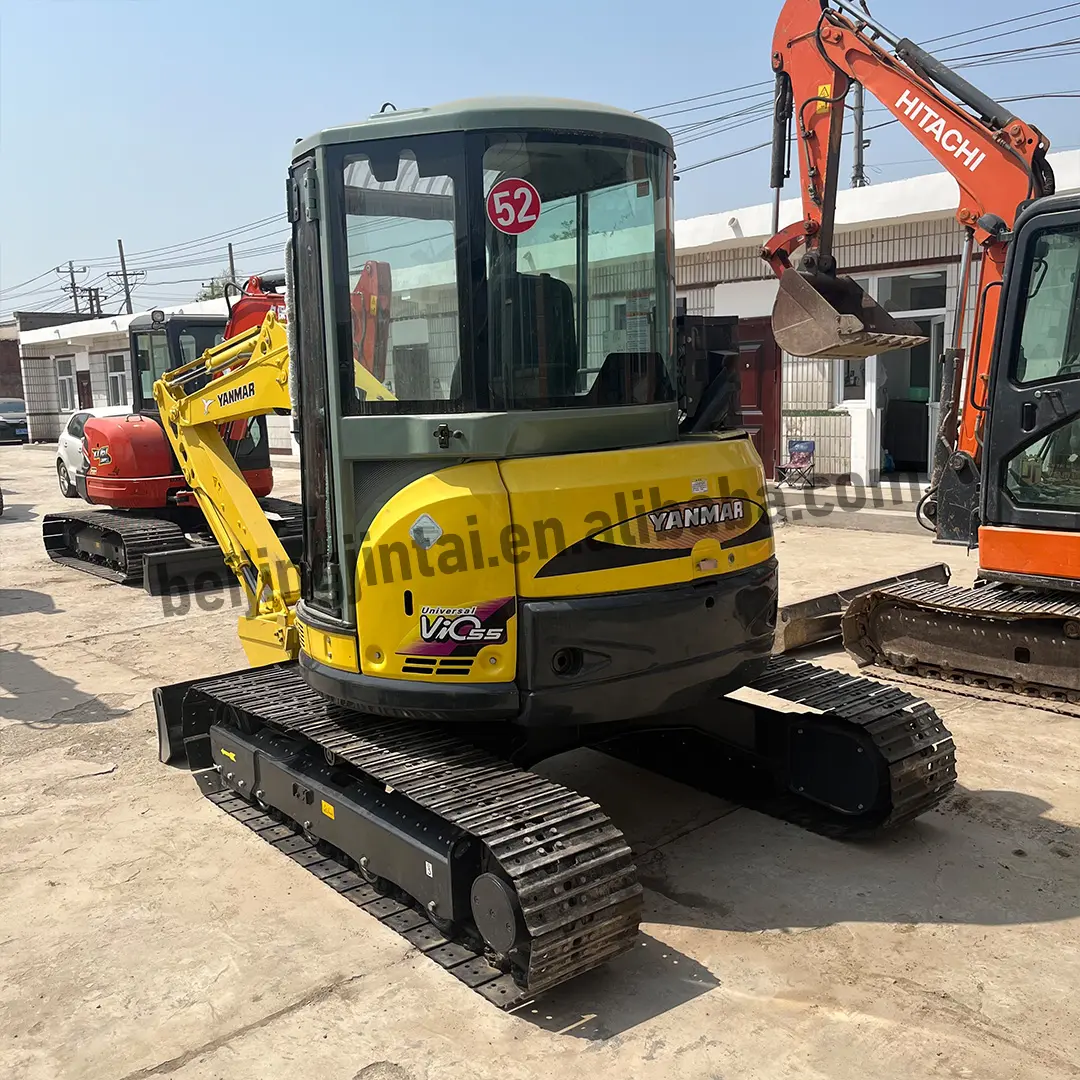 Sử Dụng Mini Máy Xúc Yanmar Vio55 5ton Máy Xúc Chất Lượng Cao Và Tình Trạng Tốt Đủ Kho