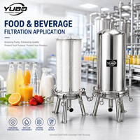 Filtro Microporoso Sanitario para Alimentos y Bebidas, para Pulir Líquidos Comestibles