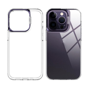 Cover per Obiettivo Fotocamera con Supporto per <span class=keywords><strong>iPhone</strong></span> <span class=keywords><strong>14</strong></span> Pro Max, Custodia Unibody in TPU Anti-Ingiallimento con Cavalletto in Metallo per <span class=keywords><strong>iPhone</strong></span> 15 Plus 13 12 17 16 - Product Image 4