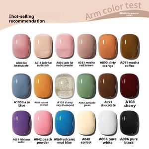 <strong>Nail</strong> Gel <strong>Polish</strong> 2025 New Collection Professional Salon-Grade Phototherapy Cherry-Flavored Icy Sheer Nude Waterproof Bottle - Product Image 2