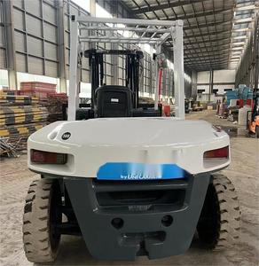 Montacargas de segunda mano de alta calidad de 7 toneladas, barato, usado, fabricado en Japón, con motor diésel y transmisión hidráulica. - Product Image 6