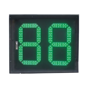 0-199s LED compte à rebours <span class=keywords><strong>Signal</strong></span> de trafic 2 chiffres 3 couleurs 800*600mm feu de circulation LED compte à rebours pour la sécurité routière - Product Image 4