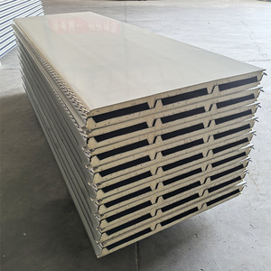Prix à domicile faible coût 50mm Eps PU polyuréthane utilisé panneaux muraux de panneau sandwich à vendre - Product Image 3