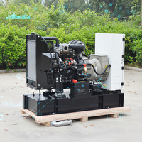 Générateur diesel 10 kW 120/240 V monophasé 50 Hz, type à châssis ouvert, avec démarrage automatique du groupe électrogène, ATS, démarrage à distance