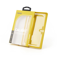Boîte de présentation coulissante en carton biodégradable avec poignée, prête à la vente, pour étuis de téléphone, avec logo personnalisé, pour emballage