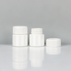 Bouteilles de médicaments en HDPE blanc de 40 cm³, contenants vides pour pilules, capsules de vitamines, emballages de compléments alimentaires avec bouchon à sécurité enfant - Product Image 1