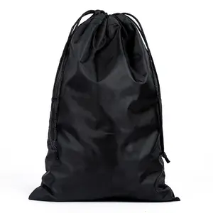 कस्टम लोगो के साथ 420D पॉलिएस्टर बैग स्ट्रिंग्स 210D ले जाने थैली बैग