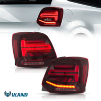 Feux arrière LED VLAND Factory style Audi Q2 pour VW Polo Vivo Mk5 6R 6C 2009 2010 2011 2012 2013 2014 2015 2017