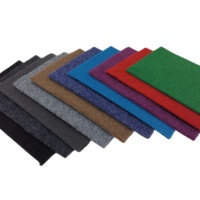 Großhandel besten Preis Nadel gestanzt Ausstellung 100 Polyester kommerziellen zotte ligen Velours weiß grau grün Teppich rolle für die Hochzeit