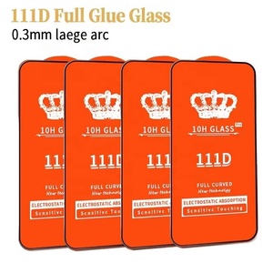 10H lunettes trempées protection d'écran complète 111D verre trempé pour Iphone - Product Image 1