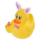 Vente en gros 2025 Mini canard en caoutchouc en plastique PVC personnalisé Canard flottant en vinyle jaune pour les vacances Lapin d'Halloween Canard en caoutchouc pour Pâques