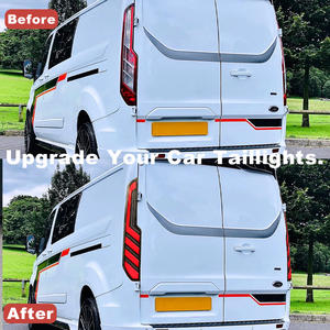 Feux arrière LED pour <span class=keywords><strong>Ford</strong></span> Tourneo <span class=keywords><strong>Transit</strong></span> 2016-2022, montage Plug and Play, feux de circulation dynamiques - Product Image 3