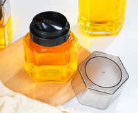 Extraordinary Royal Jelly Bird's Nest Jam 1 Catty 2 madu kucing dalam tebal datar persegi botol madu tertutup kosong