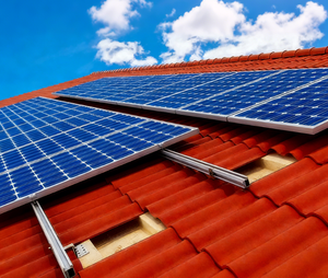 Estrutura de Montagem de Painéis Solares de Alumínio para Telhados Comerciais, Painéis Solares de 500Kw - Product Image 2