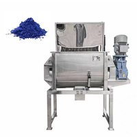 Mélangeur à ruban automatique grande capacité 300 kg 3000 kg 200 L 500 L 1000 L 5000 L Mélangeur à ruban de laboratoire avec système de pulvérisation