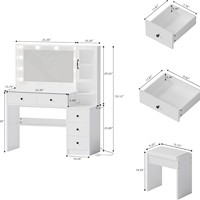 Table de massage moderne de luxe sur mesure, coiffeuse en bois pour hôtel, ensemble de tabourets de rangement grande capacité, mobilier de salon écologique