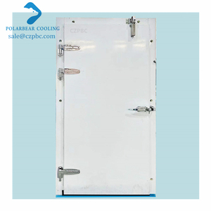 Puerta de cámara frigorífica Medio enterrado Puerta abatible con bisagras individuales Fabricante Cerradura de <span class=keywords><strong>escape</strong></span> de aluminio Puerta de cámara frigorífica - Product Image 3