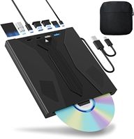 Lecteur Blu-ray externe 8-en-1 USB 3.0/Type-C, prend en charge 100 Go, grave DVD/CD/BD pour Windows, macOS, MacBook, ordinateur portable, ordinateur de bureau