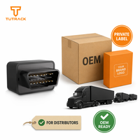 Rastreador GPS OBD 4G Personalizado para Flotas, con Posicionamiento en Tiempo Real (GPS, BDS, LBS), Geocerca, Alarma de Vibración y Antirrobo